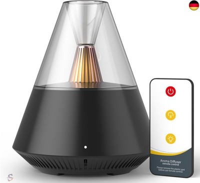 Diffuser for ätherische öle, diffusor mit Kerzenlicht, Moderne Aroma duftlampe i