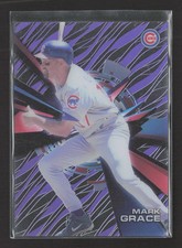 2015 Topps High Tek Mark Grace #HT-MGR Purple Zebra