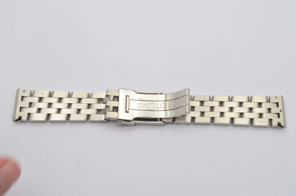 Brazalete Breitling Pilot Acero/Acero 20Mm Chronomat B01 41 378A Para Ab10140 Foto 2 de 3