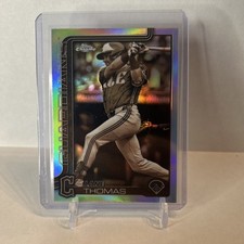 2025 Topps Chrome - Lane Thomas #52 Sepia Refractor