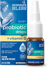 Baby Probiotic Drops  Vitamin D, Supports Digestive Health and Immunity, 400...