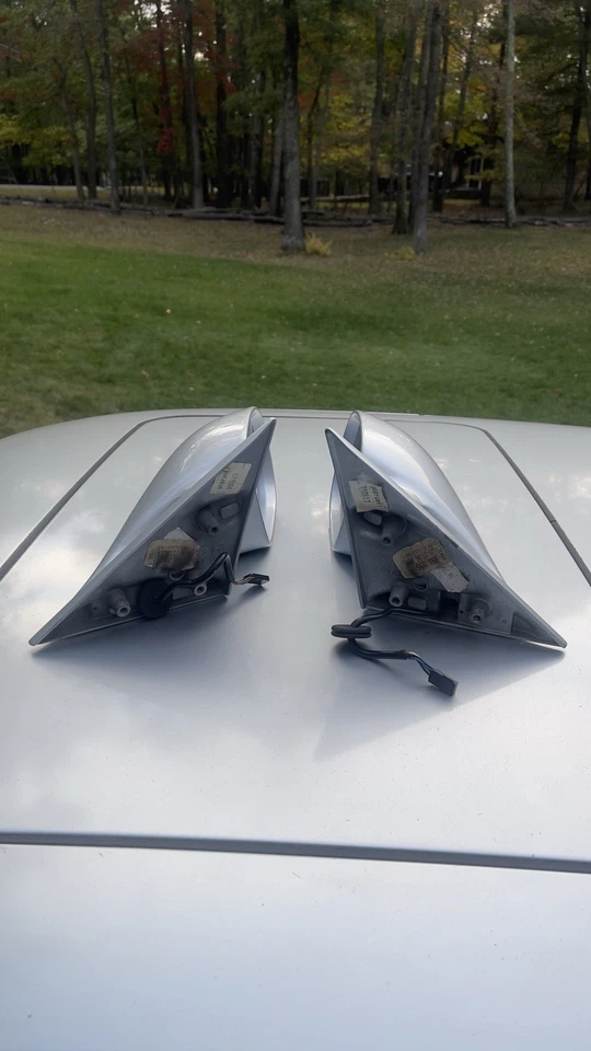 ESPEJOS LATERALES CONVERTIBLES BMW E36 CUPÉ 95-99 PLATA ÁRTICA CONDUCTOR Y PASAJERO Foto 3 de 4