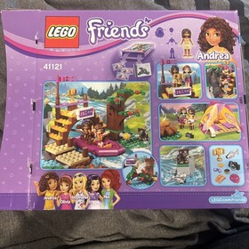 LEGO Friends 41121 Adventure Camp Rafting ~ 100% Complete with Manual and Box
