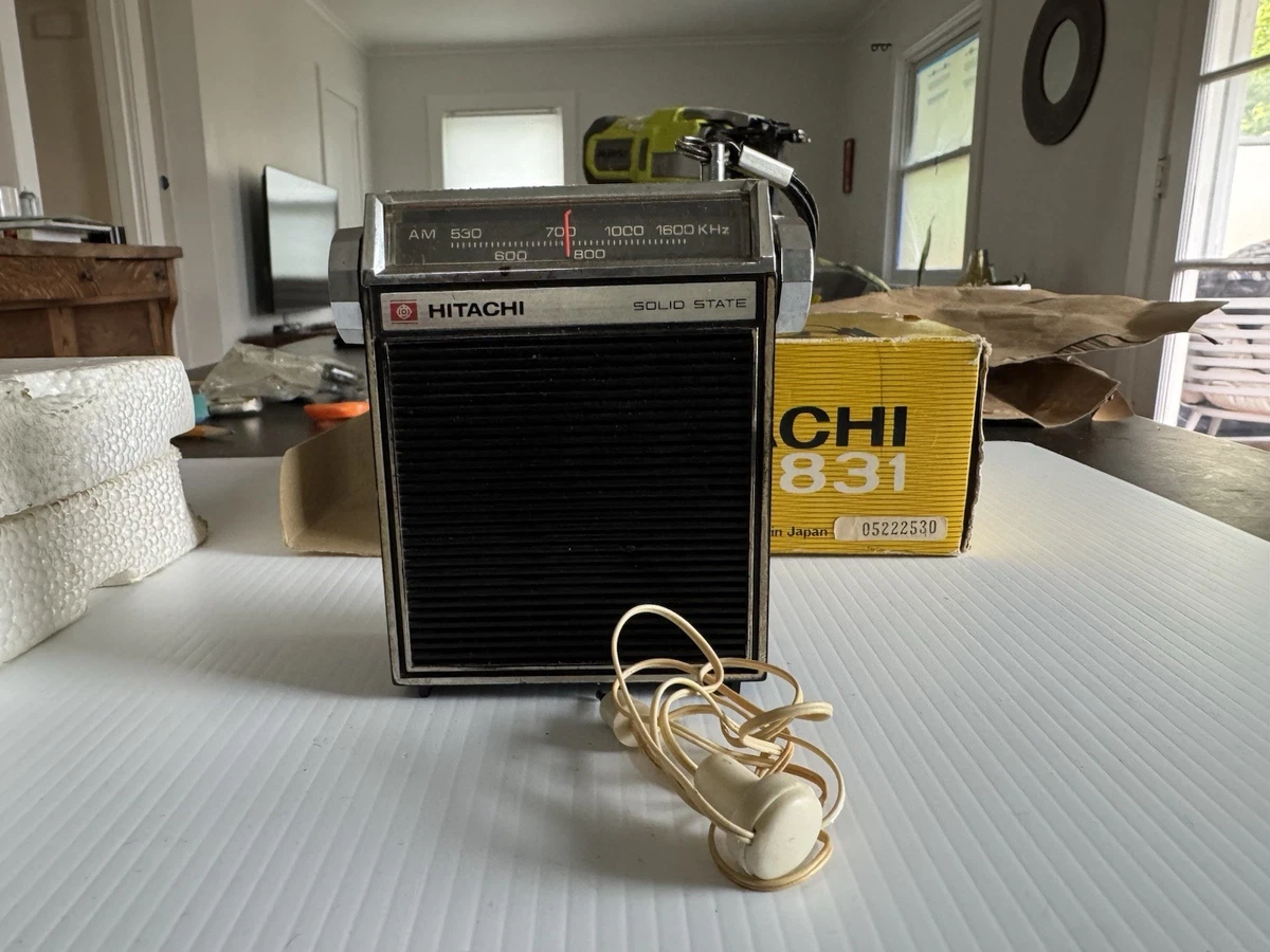 Hitachi Radio In Collectible Transistor Radios for sale | eBay