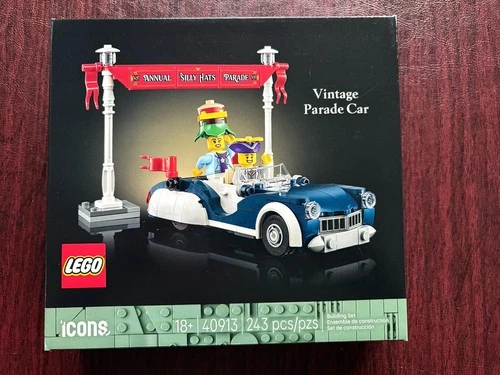 LEGO Icons 40913 Vintage Parade Car New in Sealed Box 2026