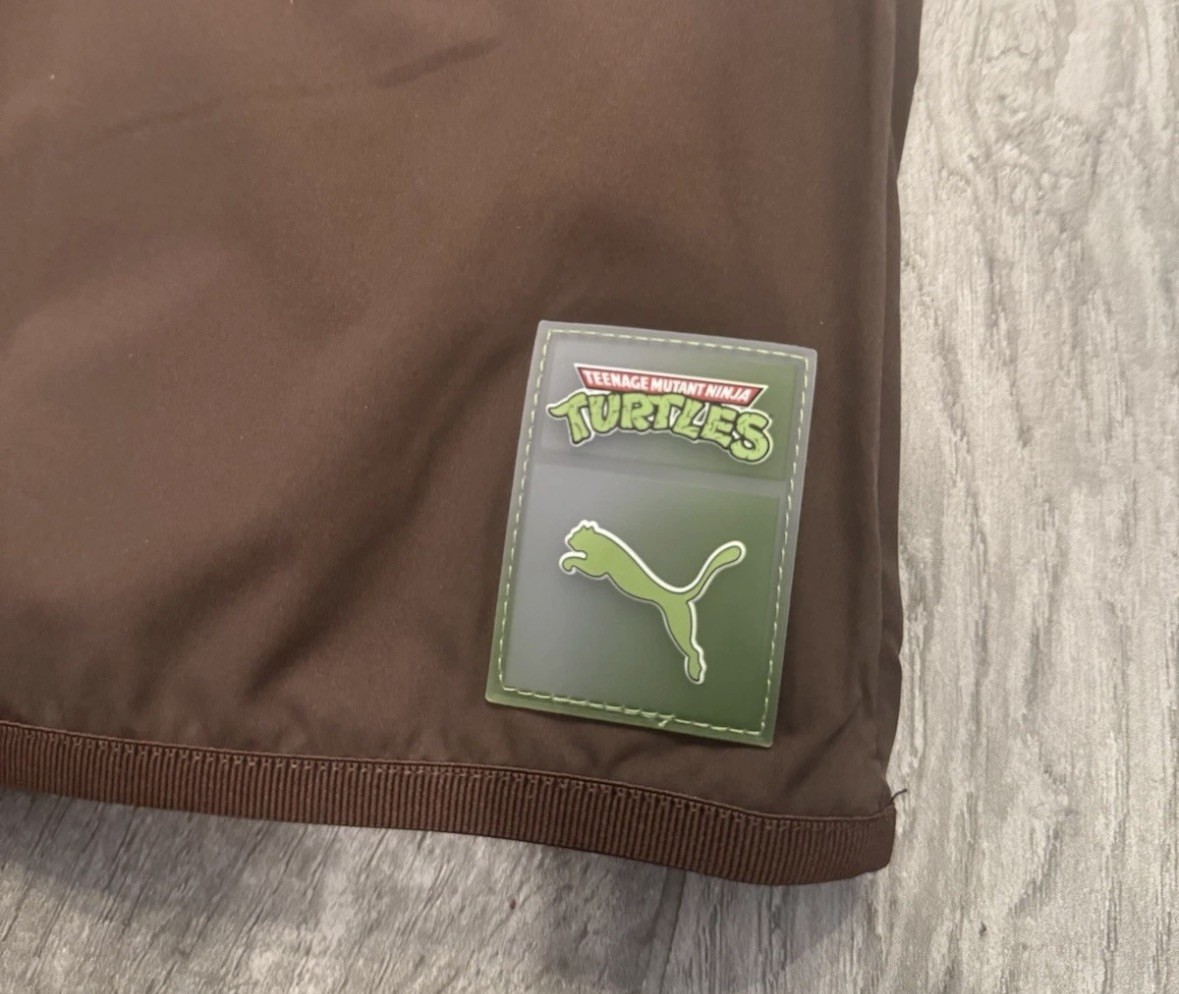 PUMA x TMNT Pumatech Cargo Vest Mens Large Brown Utility Gorpcore Tech Wear thumbnail 8