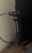 Desktop Webcam Tripod Stand Ball Head Adjustable Height Foldable For Logitech