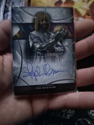 Stephen Bruner Starwars Meisterwerk Autogramm 