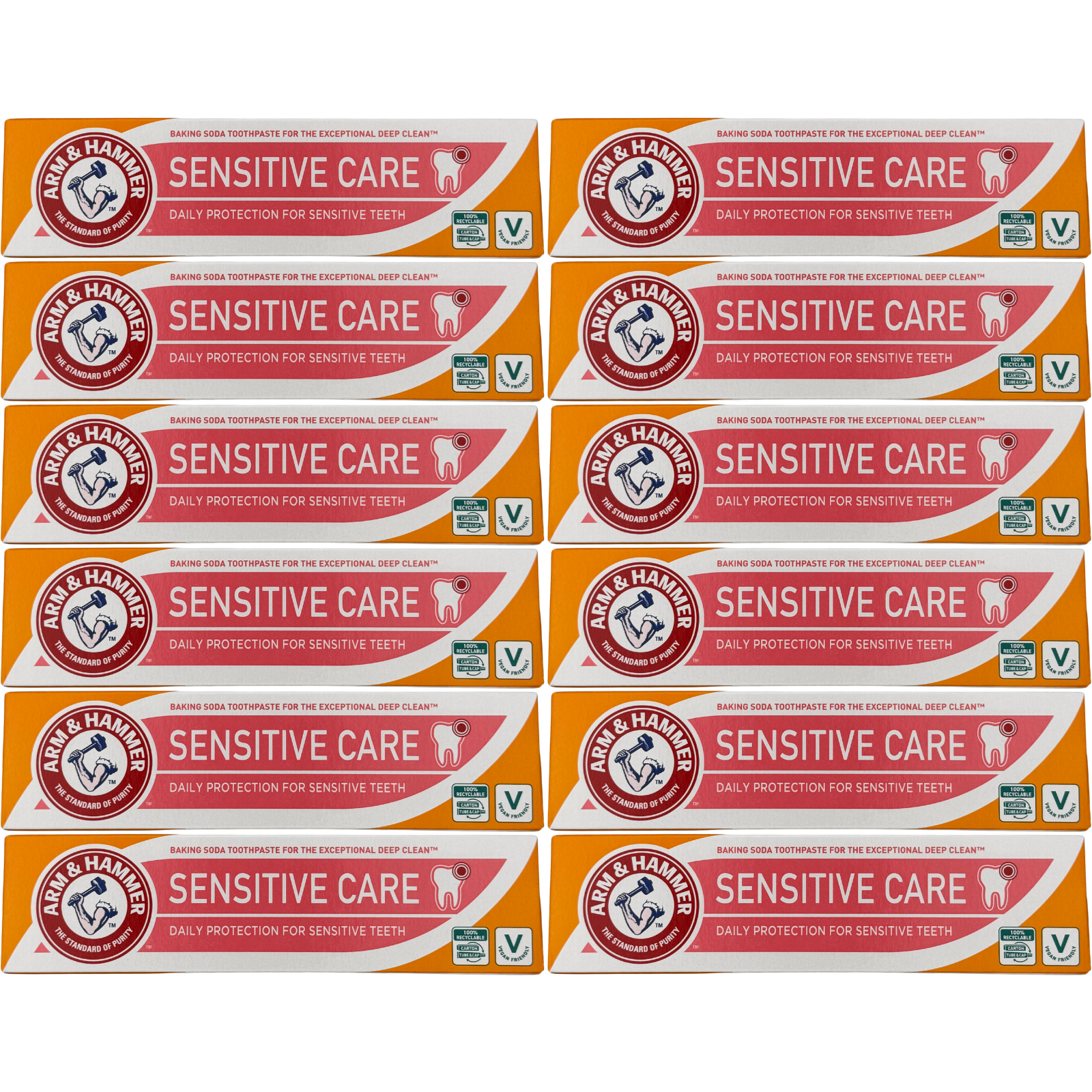 Arm & Hammer Sensitive Care Baking Soda Toothpaste 125g x 3 - Image 17