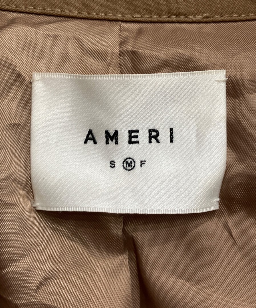 Ameri RIDERS DOCKING COAT 1010720190 Black Beige … - image 6