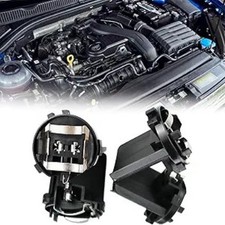 2PCs OE-Spec H7 Bulb Socket Retainer Holder Adapters Headlight Bulb Socket Low
