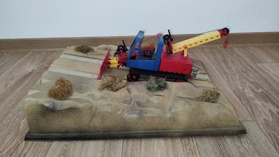 Fischer Technik Bergeraupe am Hang mit Power Block