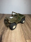 VINTAGE 1970s Tonka Pressed Steel ARMY WILLY JEEP Military Vehicle Toy