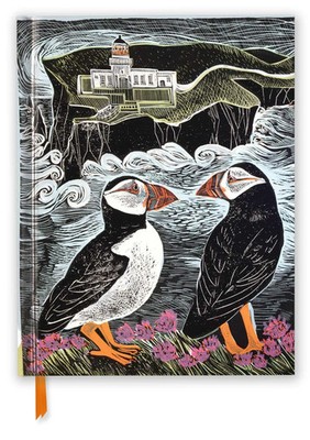 Flame Tree Publishing | Angela Harding: Fair Isle Puffins (Blank Sketch Book)