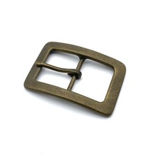 Antique Bronze Buckle 1 1/2'' Leather Strap Fastener Buckle