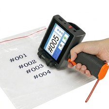 Handheld Inkjet Printer QR Code Barcode Date Code Batch Number for Shipping Box