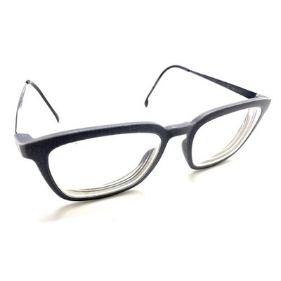 Modo Gray Black Square Titanium Eyeglasses Frames 145 Italy Designer Men Women