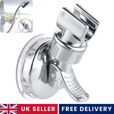 Adjustable Bracket Suction Shower Head Handset Holder Kit Bathroom Wall Mount UK