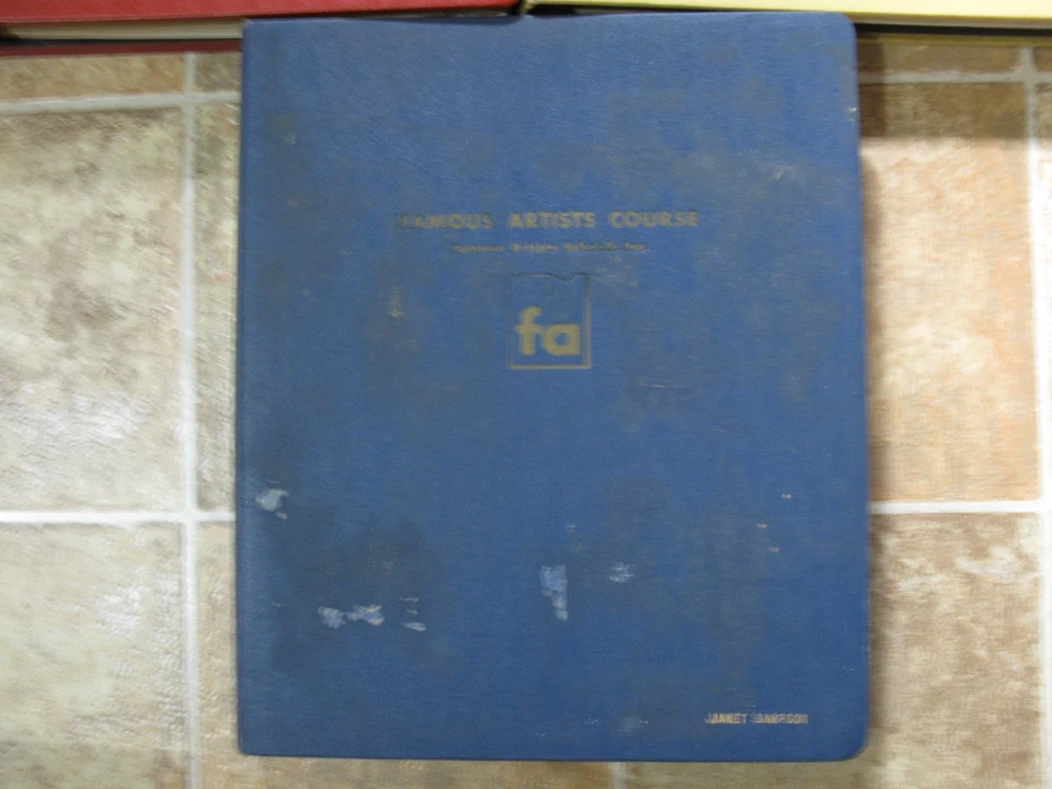 Famous Artists Course 3 Book Set Lessons 1-24 Vintage 1960 FA School USA & Index - Image 4 of 4