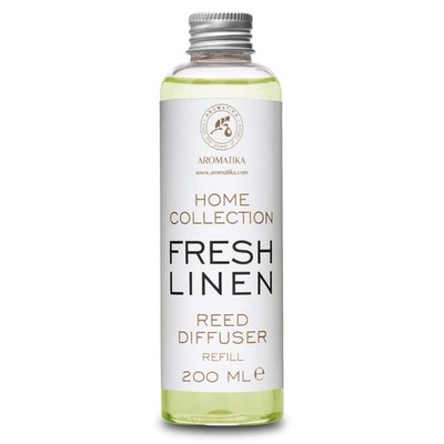 Reed Diffuser Refill Fresh Linen 6.8 Fl Oz (200ml) - Room Diffuser Refill - Home
