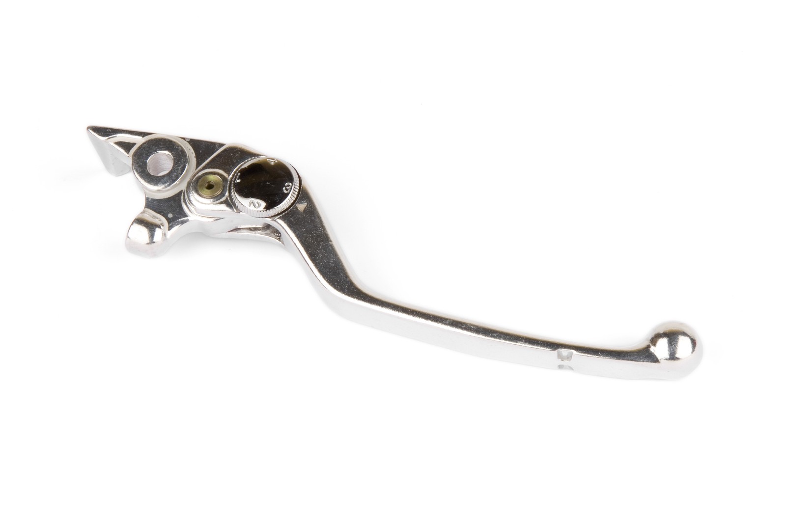 Levier de frein droit réglable multiposition en alu chromé pour guidon Yamaha