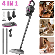 4 in 1 Stick Handheld Vacuum Cordless Vacuum Cleaner For Carpet Floor Pet Hair