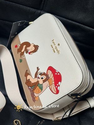NWT Kate Spade KL902 Disney X KSNY Chip N Dale Mini Camera Bag | eBay