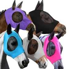 5Pcs Horse Fly Masks for Horses Smooth and Elasticity UV Protection Fly Mask ...