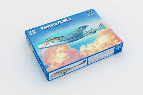 Trumpeter 02875 VAMPIRE FB.MK.9 1:48 Kit di modellismo - Immagine 3 di 4