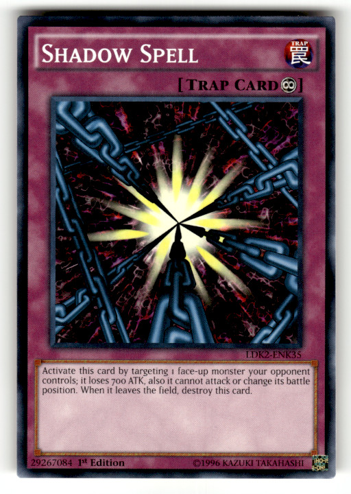 Shadow Spell YS18-EN034  Common Starter Deck: Codebreaker LP
