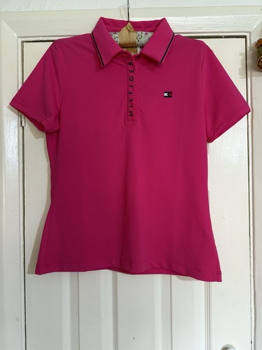 Tommy Hilfiger Performance Hot Magenta Polo Shirt Size XL - Picture 1 of 6