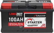 Autobatterie 100Ah 12V 845A Auto Batterie Starter statt 95Ah 92Ah 90Ah 88Ah 85Ah