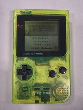 Tested - Nintendo Game Boy Pocket Extreme Green Translucent Console Mgb-001