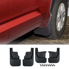 4 Pack Truck Mud Flaps for Toyota Tundra 2022–26 with Front & Rear Splash Guards