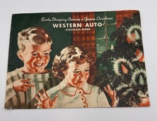 Western Auto Vintage Christmas Catalogue Rare 1940 In Mint Condition