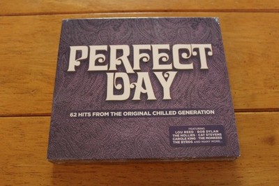 Va 3CD Perfect Day Hits Rock Pop Folk Rock Bob Dylan Hollies Byrds NEW Sealed