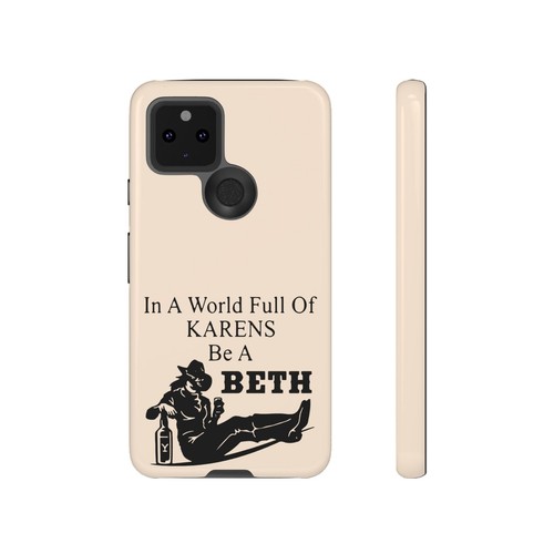 Peach Color Tough Phone Cases For iPhone, Samsung, Pixel, Cowgirl Inspired - Picture 84 of 125