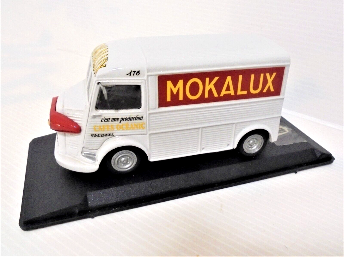 Citroën Type H – MOKALUX – Résine 1/43 – Transpub / Momaco – Café – Neuf En Boîte