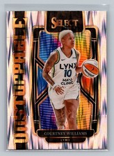 Courtney Williams 2024 Panini Select UNSTOPPABLE SILVER FLASH #6 Basketball WNBA