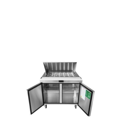 Atosa MSF8306GR 48'' 2 DOOR MEGA Sandwich Prep WITH 5 YEAR PARTS & LABOR!!!