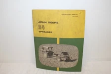 Vintage John Deere Tractor Model 34 Spreader Operator's Manual OM-C18820