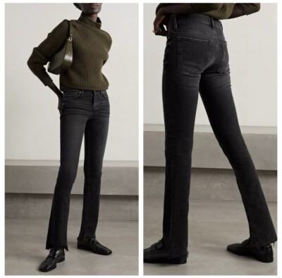 Anine Bing Tristen Jeans Black Denim  NEW WITH TAGS size 30, black