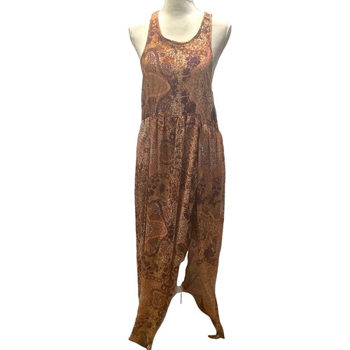 open lace back dress Sunset Ombre Maxi Dress Orange S