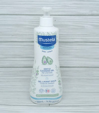 Mustela Gentle Baby Cleansing Gel Hair  Body Avocado 16.90 oz EXP 05/2025