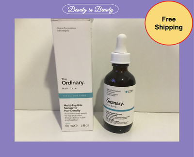 New The Ordinary Multi-Peptide Serum Leave-in for Hair Thick Density 60 ml / 2oz