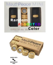 MouthPeace MINI Personal  Smoking Filter Kit w/Carbon Filters (RANDOM COLOR)