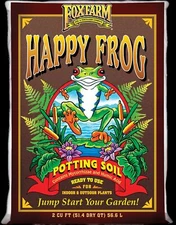 FoxFarm FX14047 2-Cubic Feet FoxFarm Happy Frog Potting Soil