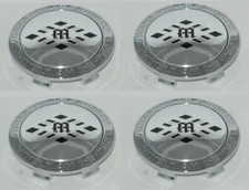 4 CAP BOSS MOTORSPORTS MODULAR McSWEENEY DESIGNS WHEEL RIM CENTER CAP 3251  