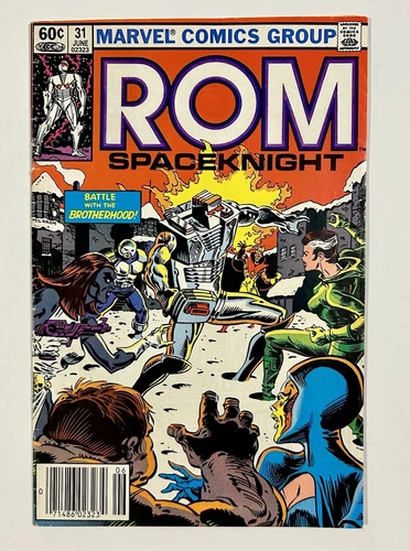 ROM #31 2nd Appearance of Rogue Marvel Comics Bronze Age Newsstand 1982