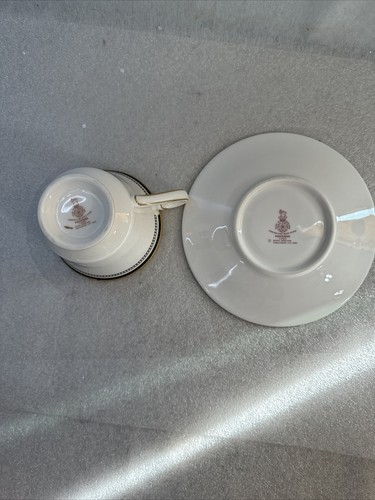 Royal Doulton PAVANNE Footed Tea Cup and Saucer - Picture 5 of 8